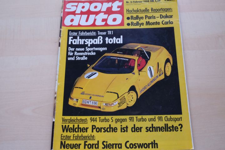 Deckblatt Sport Auto (02/1988)
